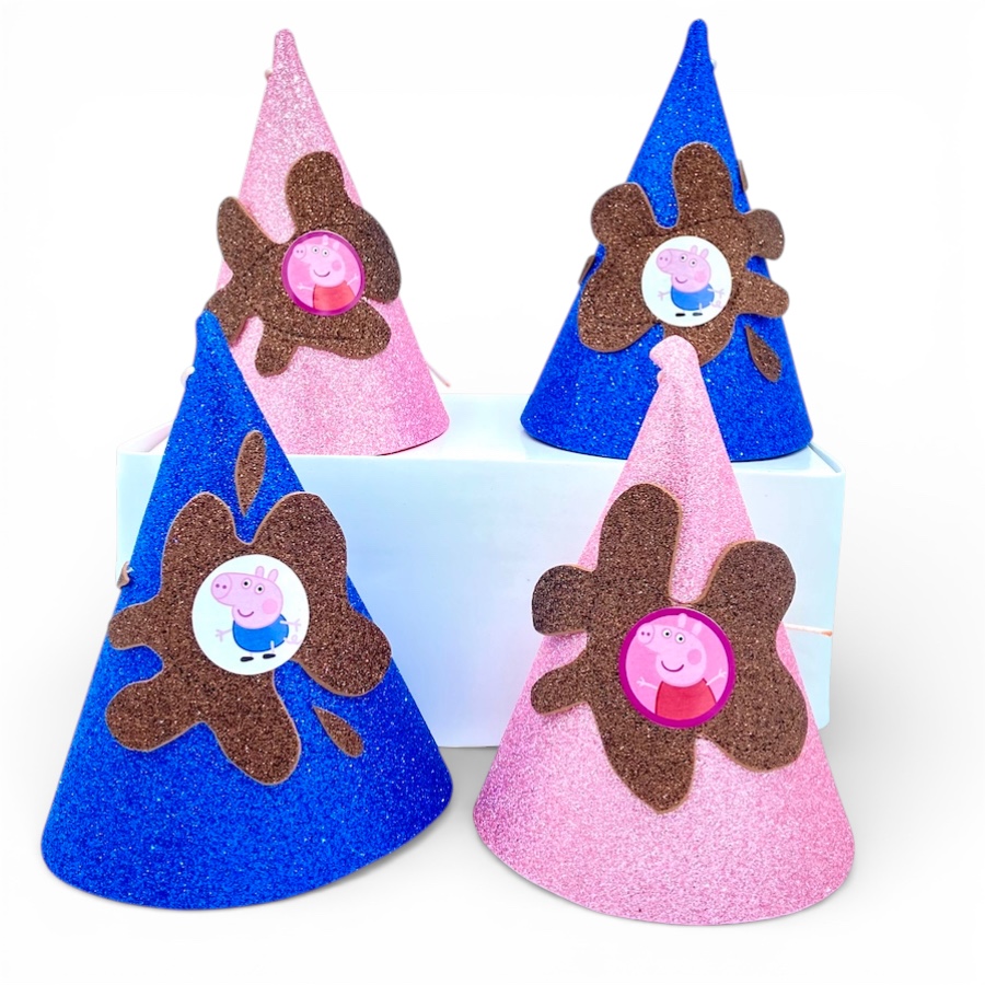 Chapeaux De Fête Anniversaire Peppa Pig