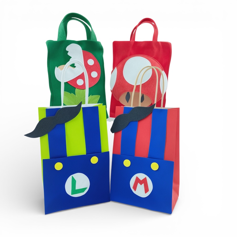 Sacs Cadeaux Anniversaire Mario Bros