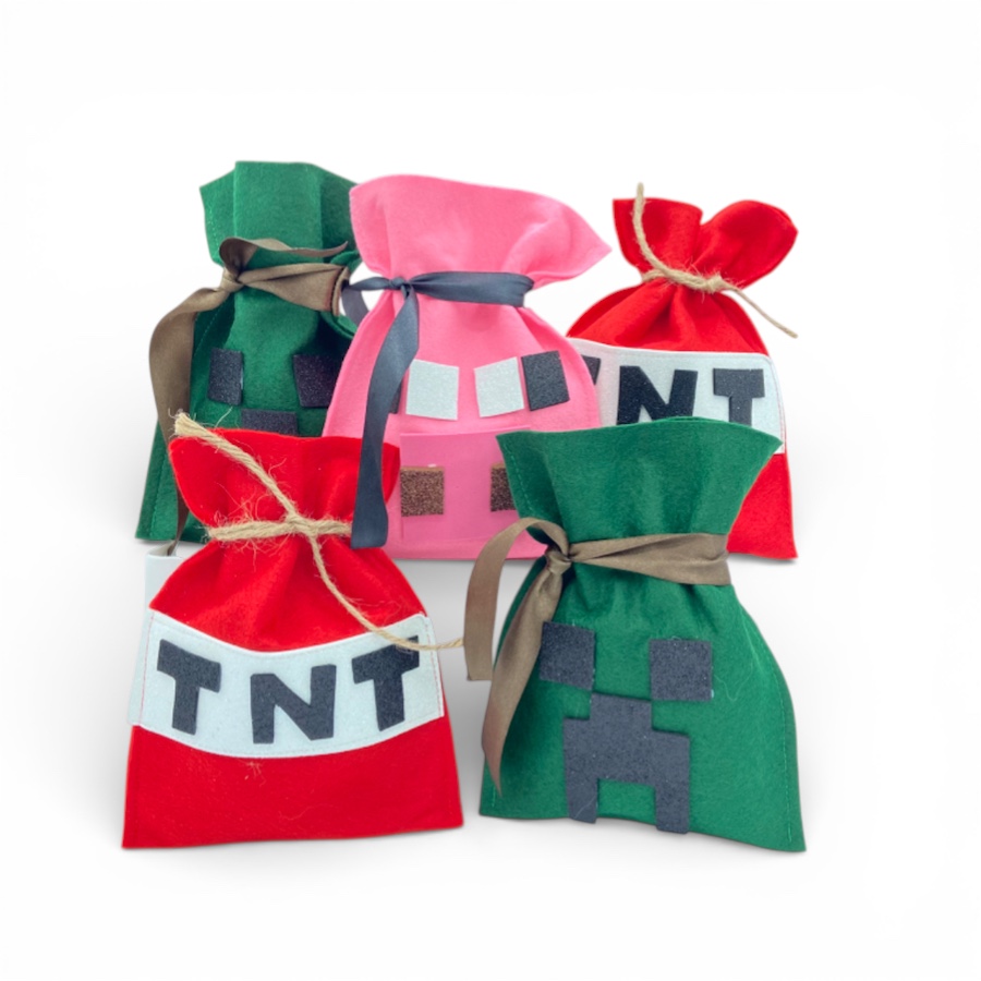 Sacs Cadeaux Anniversaire Minecraft