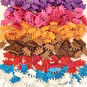 Confettis Décoratifs Couronnés