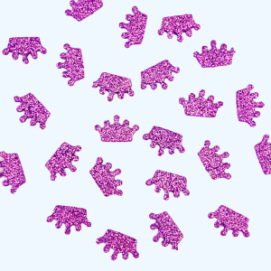 Confettis Décoratifs Couronnés