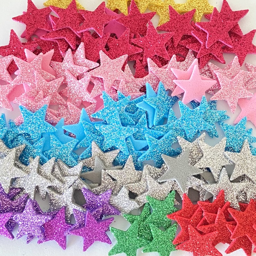 Confettis Décoratifs Étoiles